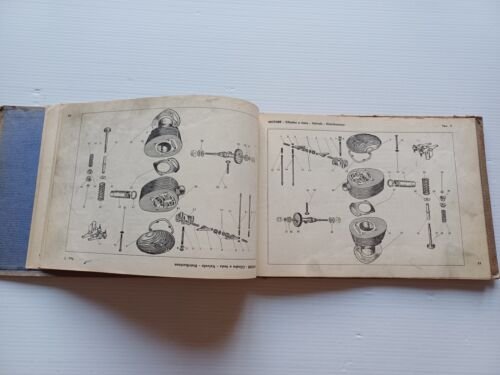 Gilera G 175 1a Serie 1957 catalogo ricambi originale