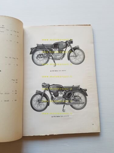 Gilera G 175 Extra - Rosso Extra 1958 catalogo ricambi …