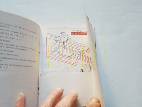 Gilera G 175 GT 1° serie 1957 manuale uso manutenzione …