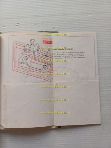 Gilera G 175 GT Militare 1958 manuale uso manutenzione originale …