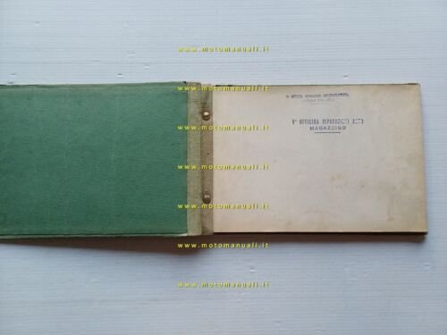 Gilera G 175 Militare 1958 catalogo ricambi originale