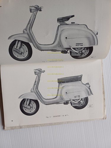 Gilera G 50 - G 50 T 1962 manuale uso …