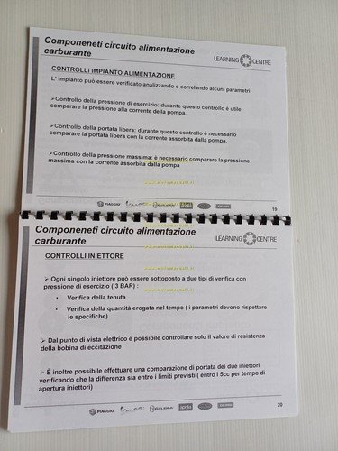 Gilera GP 800 Iniezione - Diagnosi Corso formazione ITALIANO manuale …