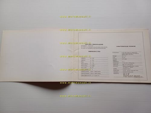 Gilera HX 250 Competizione 1983-84 manuale uso carat. tecniche +catalogo …
