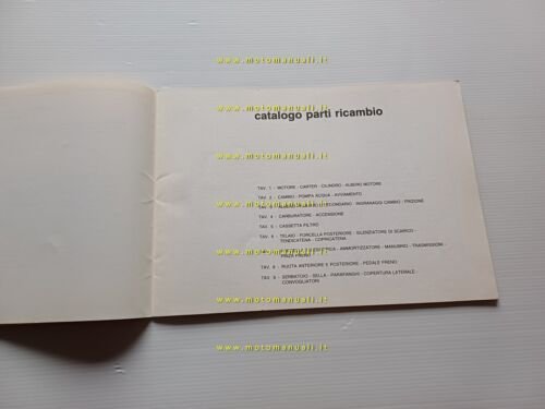 Gilera HX 250 Competizione 1983-84 manuale uso carat. tecniche +catalogo …