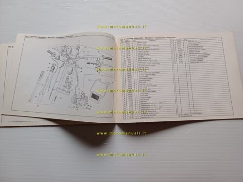 Gilera HX 250 Competizione 1983-84 manuale uso carat. tecniche +catalogo …
