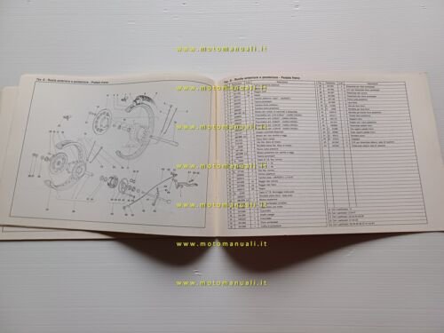 Gilera HX 250 Competizione 1983-84 manuale uso carat. tecniche +catalogo …