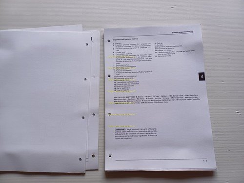 Gilera ICE 50 2001 manuale officina TELAIO originale