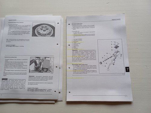 Gilera ICE 50 2001 manuale officina TELAIO originale