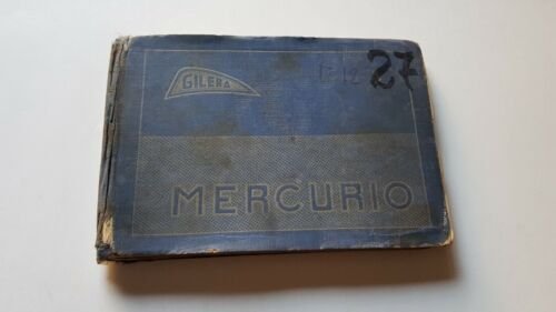 GILERA Mercurio 500 1°S manuale uso + catalogo ricambi owner's …