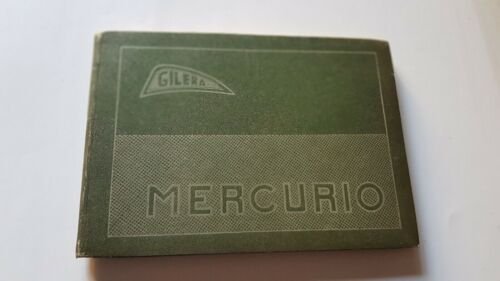 GILERA Mercurio 500 1°S manuale uso + catalogo ricambi owner's …