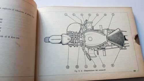 GILERA Mercurio 500 1°S manuale uso + catalogo ricambi owner's …