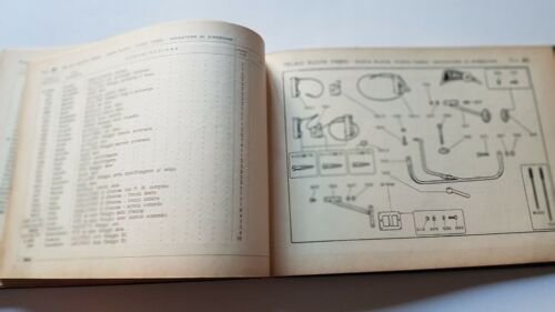 GILERA Mercurio 500 1°S manuale uso + catalogo ricambi owner's …