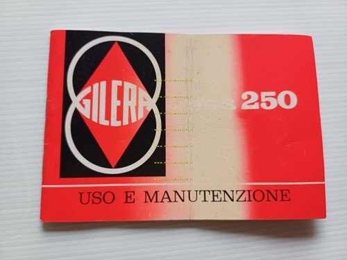 Gilera NGR 250 1985 manuale uso manutenzione libretto istruzioni originale
