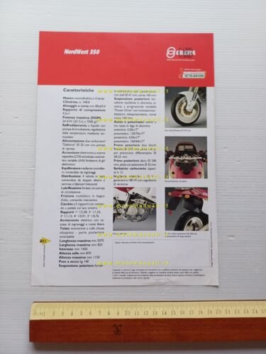 Gilera Nordwest 350 depliant originale