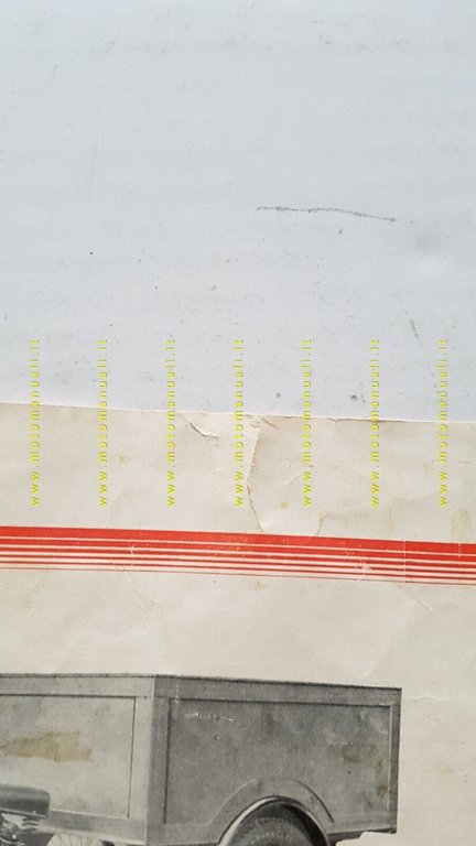 GILERA produzione modelli 1935 depliant italiano ANTEGUERRA originale