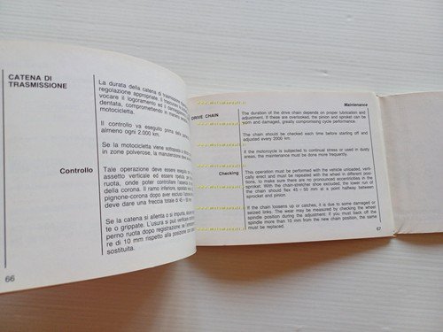 Gilera Rally 125 RC 1987 manuale uso manutenzione libretto istruzioni …