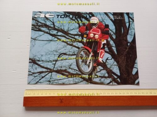 Gilera RC 125 Top Rally 1989 depliant italiano originale