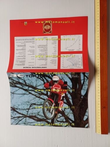 Gilera RC 125 Top Rally 1989 depliant italiano originale