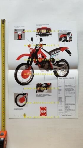 Gilera RC 600 R 1992 depliant originale ITALIANO brochure