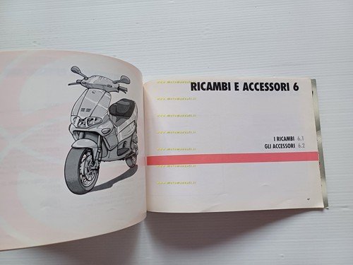Gilera Runner 50 manuale uso manutenzione libretto istruzioni italiano originale