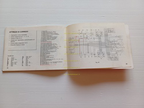 Gilera RX 125 1984 manuale uso manutenzione libretto istruzioni originale