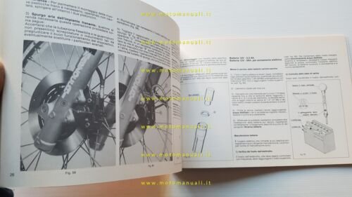 Gilera RX 125 LC - RX 125 ARIZONA 1984 manuale …