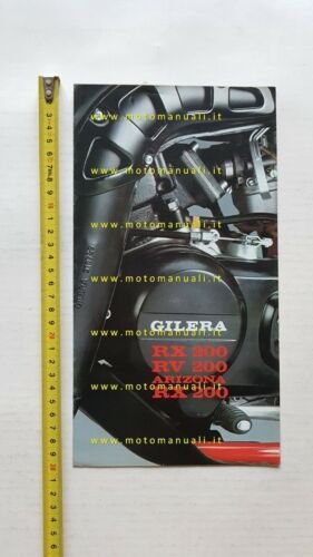 Gilera RX 200 - RX 200 Arizona - RV 200 …