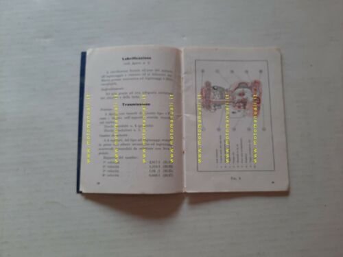 Gilera Saturno 500 Sport - Turismo 1950 manuale uso originale …