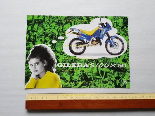 Gilera Sioux 50 1992 depliant originale ITALIANO