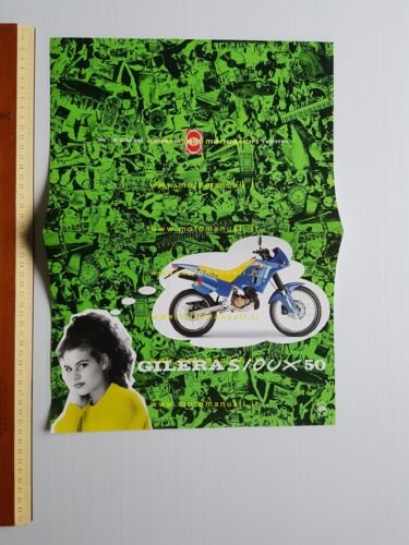 Gilera Sioux 50 1992 depliant originale ITALIANO
