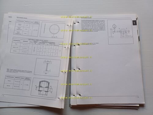 Gilera Stalker 50 1996 manuale officina TELAIO originale