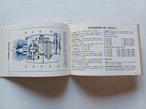 Gilera Trial 50 1971 manuale uso manutenzione libretto istruzioni originale