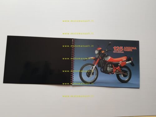 Gilera tutti modelli 1986 350 250 200 125 50 depliant …