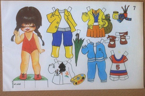 Giochi per l'infanzia - bamboline e vestiti da ritagliare - … | Immagine principale