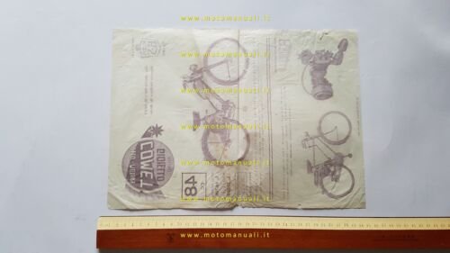 Gioiello micromotore Comet Normale Lusso depliant italiano originale