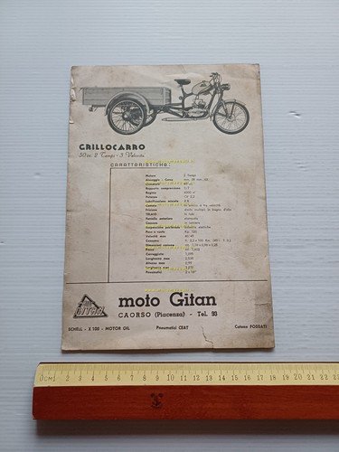 Gitan 50 Grillo Sport - Turismo - Grillocarro depliant italiano …