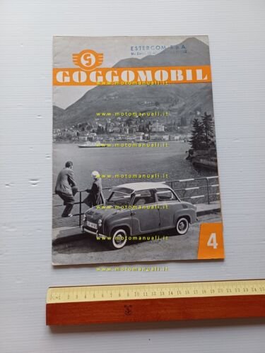 Glas Goggomobil microauto rivista aziendale n.4 1958 originale testo tedesco