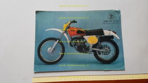 Gori 125 7V Regolarità Competizione 1976 depliant originale