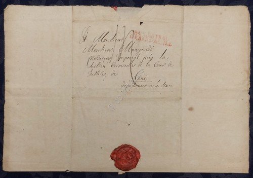 Grande Armée di Napoleone - Lettera viaggiata da Vilnius a …