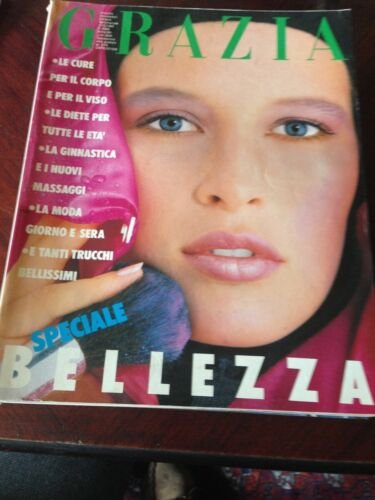 GRAZIA 1 Dicembre 1985 N.2336 Rivista Magazine Speciale Bellezza