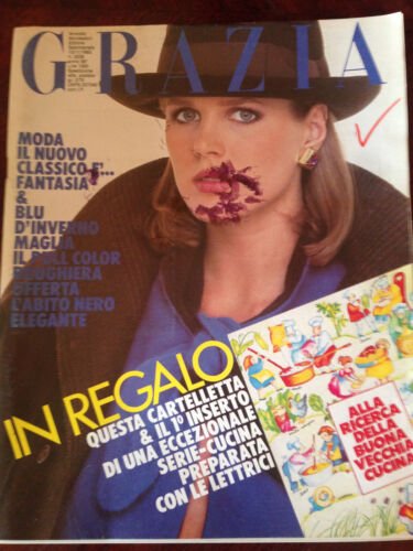 GRAZIA 13 Novembre 1983 N.2229 Rivista Magazine Lattuada Byrne M. …