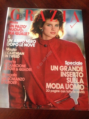 GRAZIA 17 Ottobre 1982 n.2173 Rivista Magazine Johnny Hallyday | Immagine principale