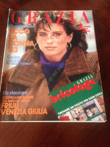 GRAZIA 3 Ottobre 1982 n.2171 Rivista Magazine inserto Friuli V. …