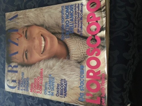 GRAZIA Rivista Magazine 10 Gennaio 1982 N.2133 Romy Schneider | Immagine principale