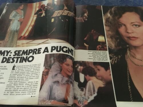 GRAZIA Rivista Magazine 10 Gennaio 1982 N.2133 Romy Schneider