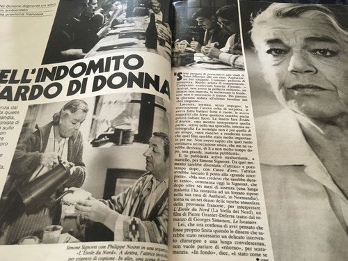 GRAZIA Rivista Magazine 11 Aprile 1982 N.2146 Simon Signoret Brooks … | Immagine Gallery 3
