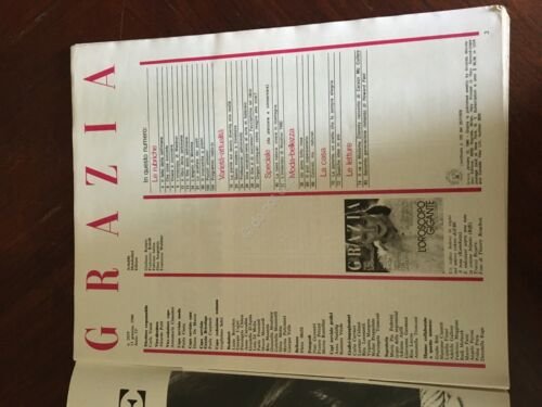 Grazia Rivista Magazine 13 Gennaio 1980 n. 2029 O'Neal Mc …