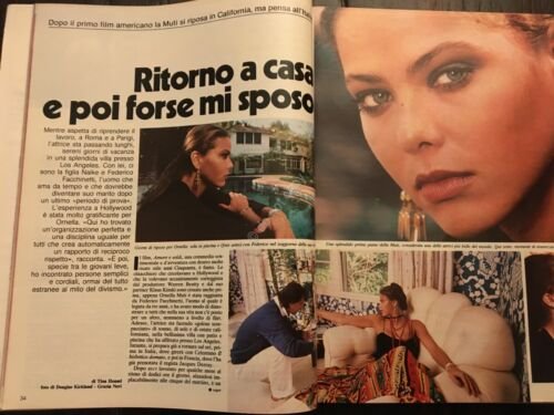 Grazia Rivista Magazine 13 Luglio 1980 N. 2055 Ornella Muti