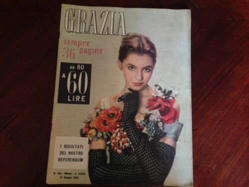 GRAZIA Rivista Magazine 13 Maggio 1950 N. 481